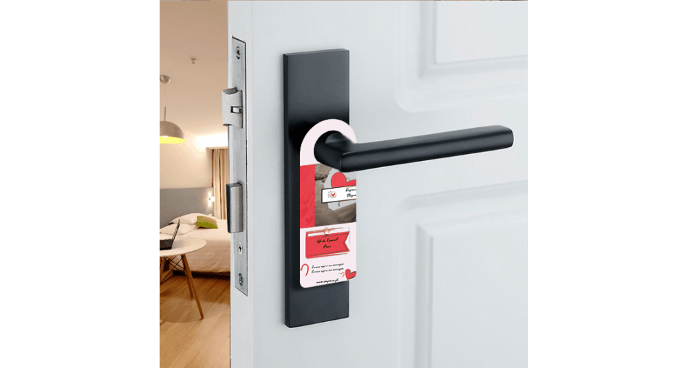 Aviso de Porta - P46-DOOR-HANGER-517611